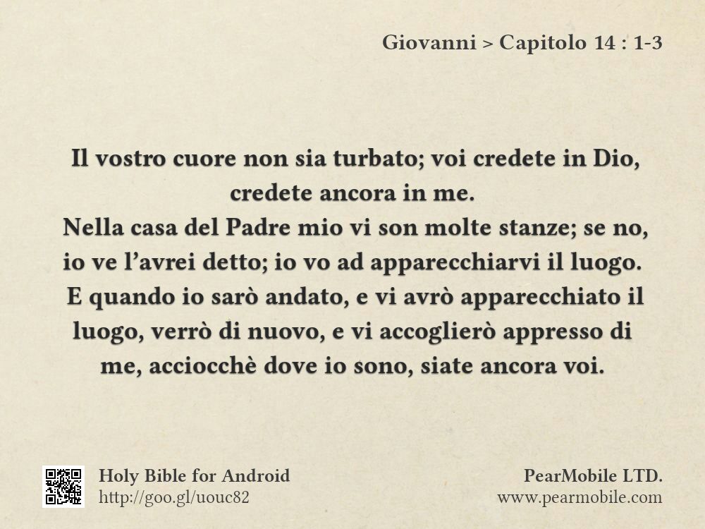 Giovanni, Capitolo 14:1-3